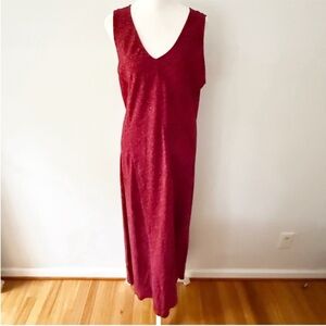 Vintage Women 90s Monochrome Patchwork Floral Maxi Dress Large Classic Grunge